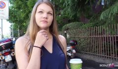 GERMAN SCOUT – ERSTER ANAL SEX FÜR STUDENTIN AMANDA BEI CASTING