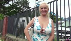 GERMAN SCOUT – MEGA TITTEN TEEN WICKY BEI STRASSEN CASTING