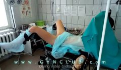 Girl on surgery table – dildo massage
