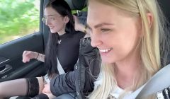 Giving her Drivers Lessons, but i end up fucking her somewhere outdoor in the back of my car