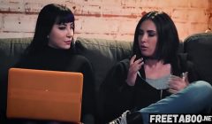 Gorgeous Besties Casey Calvert & Charlotte Sartre Gets Analized To Pass The Job Interview – Full Movie On FreeTaboo.Net