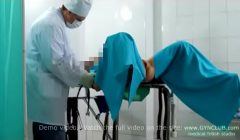 Gyno exam & vibro orgasm