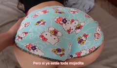 Hermanastra acostumbrada a que la grabe follando. Culo rico.