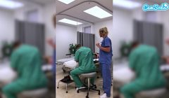 Hot Fit MILF Nurse Gets Fired For Showing Pussy