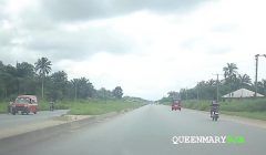 House was so boring so we drove many Miles to fuck outdoor