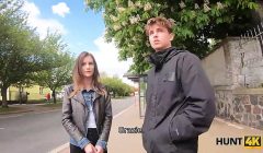 HUNT4K. La bella ragazza mostra le sue incredibili abilità sessuali a un maschio ricco