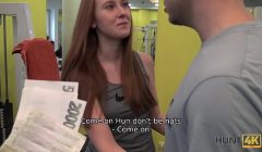 HUNT4K. Muscled bf watches how well-shaped teen girl cheats