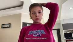 I asked for help to find my scrunchy, and I was fucked Again