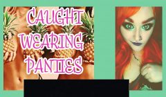 I caught you wearing my panties and sucking on my dildo by Goddess Lana