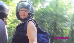 If you take me for a ride on my motorbike, I’ll give you a nice present