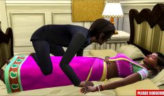 Indian step Mom And her step-son Share The Same Room And The Same Bed After Returns Home From Work