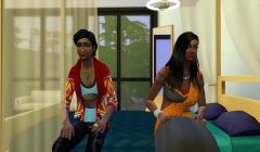 Indian step mom catches her masturbating on the bed In His Room Then she called him to her room to help him have sex for the first time