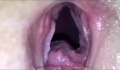 Intense Close Up Pussy Fucking With Huge Gaping Inside Pussy