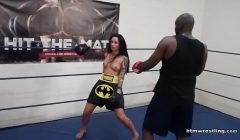 Interracial Mixed Boxing Male vs Female