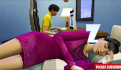 Japanese step-son fucks asian stepmom  after watching porn masturbating next to her-Family Sex Taboo – Adult Movies