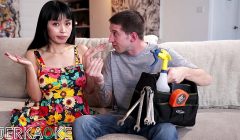 JERKAOKE – Stunning Asian Teen Marica Hase Is All Out Of Cash