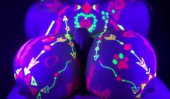 Join This HENTAI TITFUCK CHALLENGE! Mind-blowing NEON COSMOTITS | LilyKoti