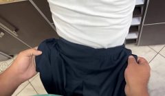 La Puta de Mi Hijastra Floja Ya No quiere Cocinar y le Ofrecí Mi Guevo a Cambio de ser una Floja en la Casa