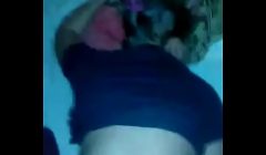 Le jalo el pelo a mi hotwife mientras me la cojo