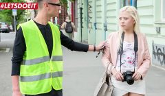 LETSDOEIT – Ukrainian Babe Anna Rey Fucks Abroad With Local Policeman