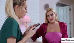 Love2Lick.com – Busty babe fingers petite roommies cunt