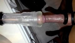 Luvs2cumm69 See thru fleshlite fuck session to Alena Croft bukkake