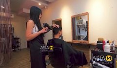 ModelMedia Asia – Barber Shop Bold Sex-Ai Qiu