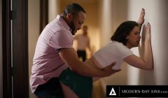 MODERN-DAY SINS – Bored Casey Calvert’s SNEAKY SEX With Hubby Turns Into GANGBANG With Their In-Laws