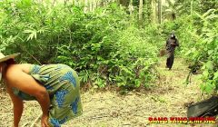 MY BBW WIFE WENT TO THE FOREST ON A FORBIDDEN DAY TO FETCHED FIREWOOD, SOMETHING HAPPENED AND SHE USED HER WET PUSSY TO SAFE HER LIFE FROM AFRICAN FOREST GHOST