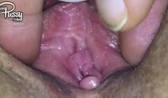 My boyfriend is playing with my pussy using vibrator