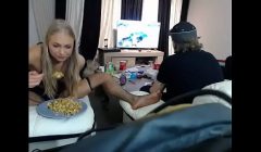 My Stepbrother and Me Cooking Dinner *** SiswetLive.com