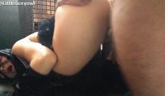 Naughty nun is fucked and cums inside her teen pussy creampie – interracial littlesexyowl 4k