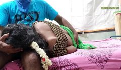 Newly married virgin couple first night hard hardcore screaming