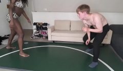 Paris Love Wrestles Elis Ataxx