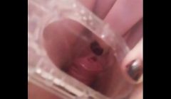 Peeing with speculum and dildo in pussy Darkfairy8006