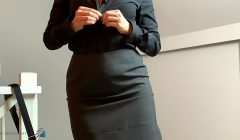 personal assistant gets anal fuck ends with her first ass orgasm, Business Bitch