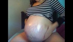 Pregnant Girl Masturbating