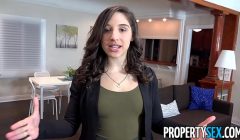 PropertySex – College student fucks hot ass real estate agent