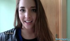 Public Agent Amirah Adara Fucks a stranger while her BF waits