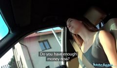 Public Agent Hitchhiking Student Fucks Fat Cock