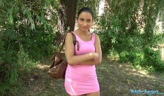 Public Agent Lakeside lust with sexy student