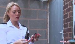PURE XXX FILMS Corrupt police woman with huge tits