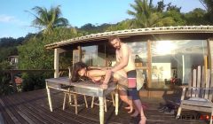 Putaria na Ilha – Boquete na Praia, sexo com vista pro mar e duas gozadas – Dread Hot