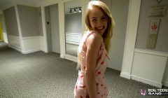 Real Teens – Blonde Teen Eats Ass And Gets Fucked During Porn Casting
