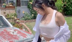 Savannah Sixx with perfect boobs fucks at home