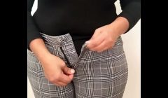 Sexy Indian Stripping off her formal dress to lingerie