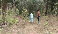 She got lost in the bush, I showed her way back to her house, she rewarded me with a fuck