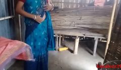 Sky Blue Saree Sonali Fuck in Brother in Law clear Bengali Audio ( Official Video By Localsex31)