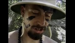 Starry-eyed black girl Macy, the wife of African explorer Byron Long, was lost somewhere in savannah land wants to become a member of wild tribe of white s