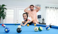 Step Siblings Play Pool and Whoever Wins Doesn’t Have to Clean for A Month – Fuckanytime